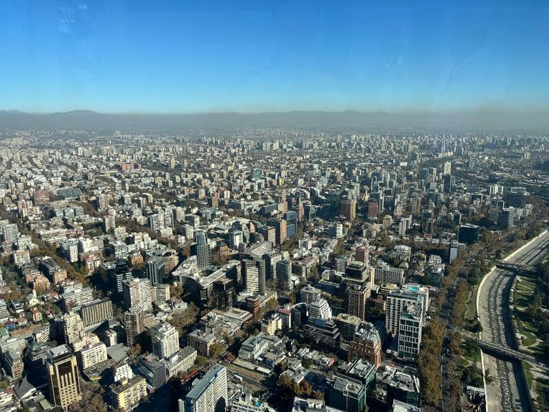 Santiago, Chile: 300 Meters Above the City
