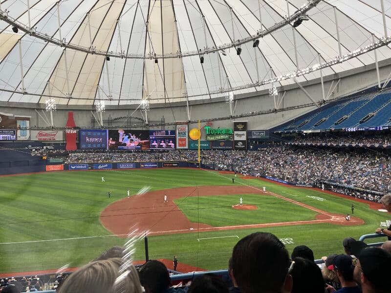 The View From Here: The Rays Return to Tropicana Field